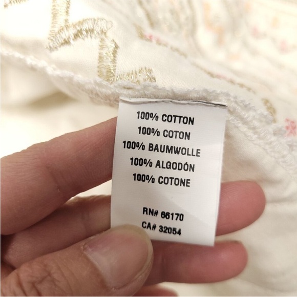 Anthropologie Blank London Paloma Embroidered Kimono Jacket OS Multicolor - Picture 11 of 14